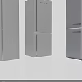 Three Different Styles Of Modern White Refrigerators Freezers For Home Use