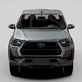 Gray Toyota Pickup Truck Exterior Design