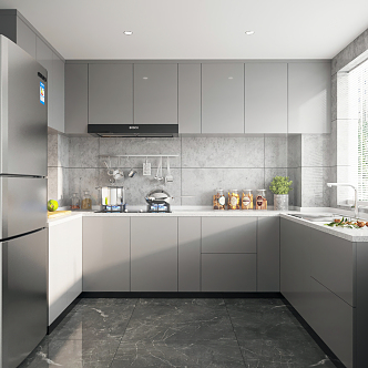 Modern Kitchen 3d model