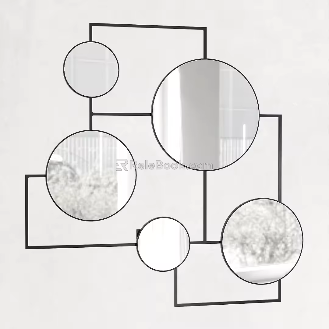 Now the mirror combination 3d model