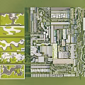 Modern Courtyard 3d model