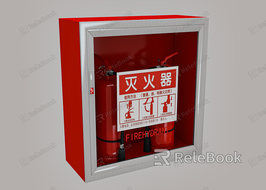 Modern Fire Extinguisher Fire Hydrant Fire Extinguisher model