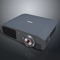 EPSON Gray Projector With Cooling Vents And High Definition Lens For Computer Projection Use