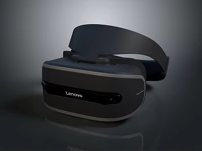 Lenovo VR Headset With Ergonomic Design For Immersive Virtual Reality Experience 3d model