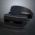 Lenovo VR Headset With Ergonomic Design For Immersive Virtual Reality Experience 3d model