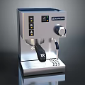 DeLonghi Stainless Steel Espresso Coffee Machine With Control Panel And Knob