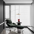Single Chair Single Chair Leisure Chair Single Sand Recliner Chair Stool Dining Table and Chair Desk and Chair Lazy Sofa Multi-Person Sofa Floor Lamp 3d model