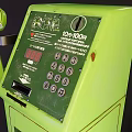 Smart Machine Vintage Green Dancall Payphone With Keypad Coin Slot And Handset