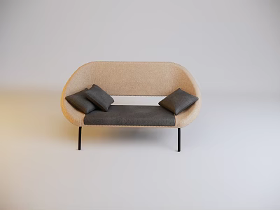 modern leisure chair comfortable seat 3d model