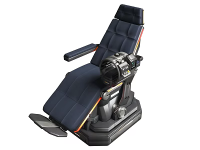 Advanced Medical Examination Chair with Adjustable Backrest Ergonomic Seating and Durable Frame 3d model