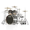 TAMA Professional Musical Instrument Drum Set With Drums Cymbals And Stands