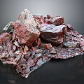 Wood Stone Materials Natural Raw Stones With Various Colors And Different Shapes