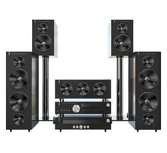 Modern Audio Equipment 3d model