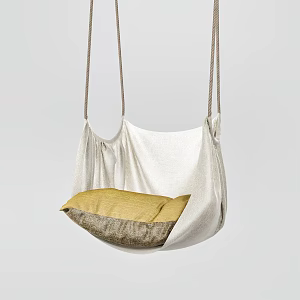 Fabric Hanging Chair Swing Chair Rocking Chair Fabric Swing 3d model