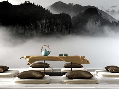 New Chinese Tea Table and Chair model