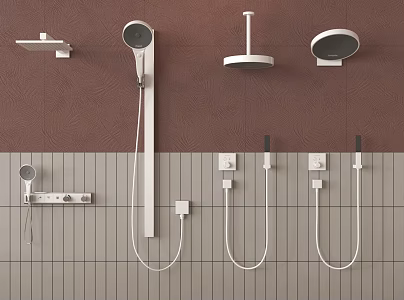 Other Bathroom Small Modern Shower 3d model