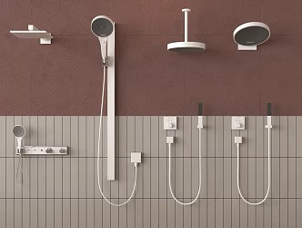 Other Bathroom Small Modern Shower 3d model