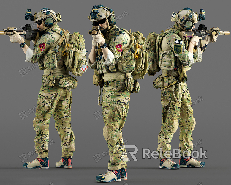 Modern Man Marines model