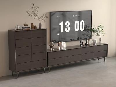 Modern Italian Cabinet 3d model