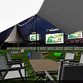 2024 Laoshan Beer Snow Beer Comfortable Outdoor Music Festival Night Scene