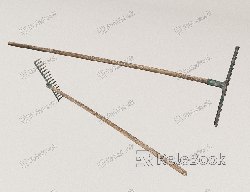 rake farming tools model