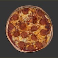 Pizza Durian Pizza Strawberry Sauce Pizza Fruit Pizza Spicy Crawfish Pizza Chicken Pizza 3d model