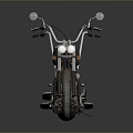 Motorcycle Two-wheeled Motorcycle Cross-country Motorcycle Road Race Motorcycle Motor Vehicle Transport 3d model