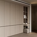 Modern Locker Wardrobe 3d model