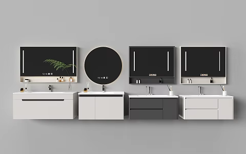 Modern sink 3d model