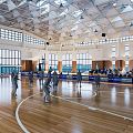 Modern Basketball Gymnasium Sports Stadium Basketball Rack Basket Basketball Game Stadium 3d model