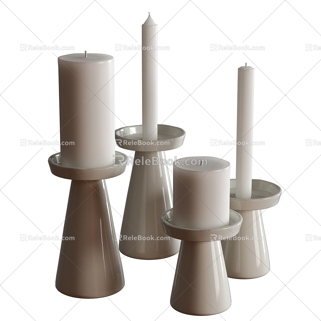 Candle 3d model