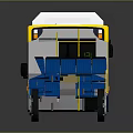Hyundai Bus Large Bus CMB Medium Van 3d model