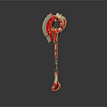 Tomahawk Axe Wooden Axe Handle Axe Mountain Axe Chopping Wood Axe Chopping Wood Axe Magic Axe 3d model
