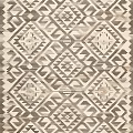 Square Carpets Featuring Geometric Patterns Various Designs And Neutral Tones In Stacked 3d model