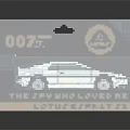 007 The Man Who Loved Me Lotus Esprit S1 Building Block Model in Box