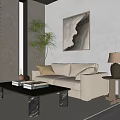 Professional Front Desk Reception Area With Receptionist And Modern Counter Design