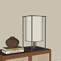 Modern table lamp 3d model
