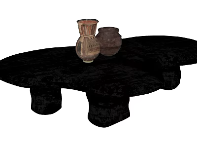 Quiet tea table 3d model Quiet tea table 3d model