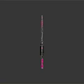 Pink And Black Modern Tactical Rifle With Scope Magazine And Stylish Design