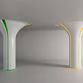 Modern Columns Special-Shaped Columns Creative Bags Columns Decorative Columns Styling Columns Petal Columns 3d model