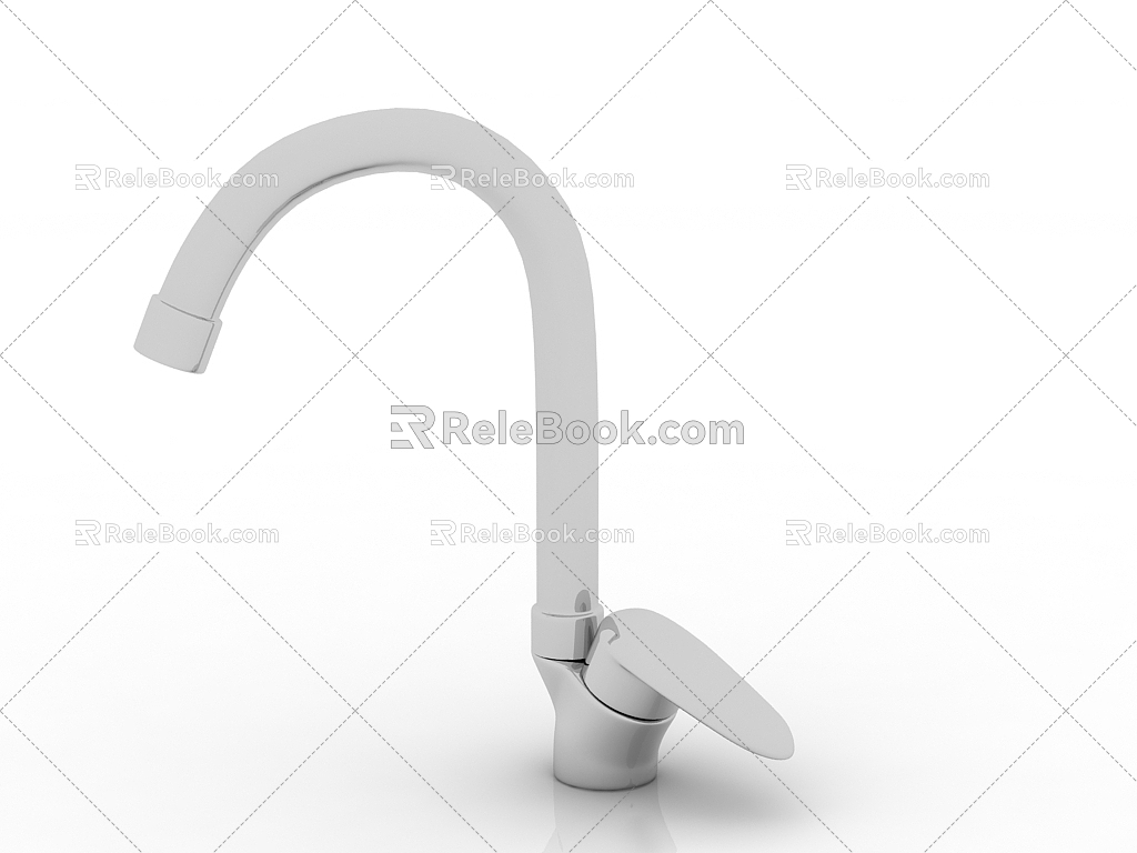 Modern faucet 3d model