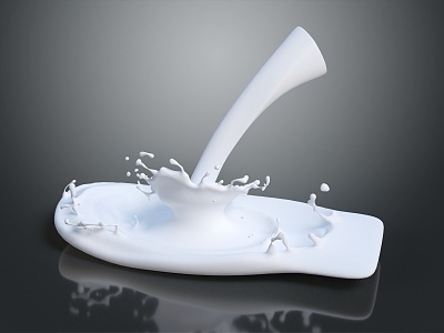 Milk Splash Modern Milk Splash model