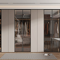 Modern wardrobe 3d model