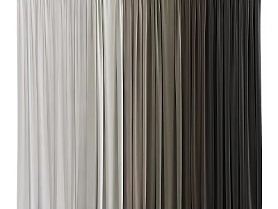 Modern Curtains 3d model