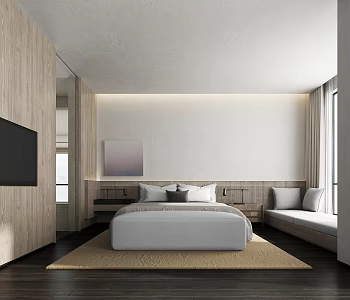 Hotel Rooms 3d model
