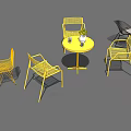 Premium 6 Designs Outdoor Metal Table and Chair Sets for Export