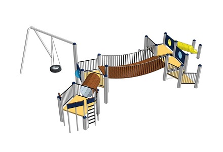 Children's amusement facilities 3d model