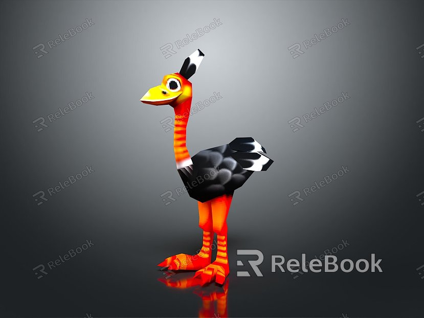 Ostrich spider bird bird bird bird animal game animal cartoon animal animal model