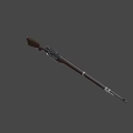 Weapon rifle prototype 3d model