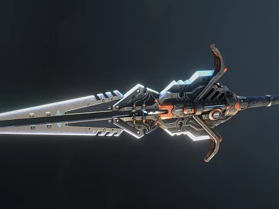 The Modern Sword 3d model The Modern Sword 3d model